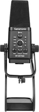 Load image into Gallery viewer, Saramonic Multi-Pattern Large Diaphragm Condenser Microphone with USB, USB-C &amp; Dual XLR Output Cables for Computers, Android &amp; Pro Mixers or Preamps (SR-MV7000)
