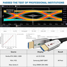 Load image into Gallery viewer, FeizLink 8K HDMI 2.1 Fiber Cable 40ft 4K 120Hz 8K 60Hz 48Gbps Dynamic HDR10 / eARC/HDCP 2.3 Compatible with RTX 3080 3090 Xbox Series X PS5 LG C9 Samsung Q90T TCL Sony
