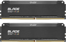 Load image into Gallery viewer, OLOy DDR4 RAM 32GB (2x16GB) Blade Aura Sync RGB 3600 MHz CL18 1.35V 288-Pin Desktop Gaming UDIMM (MD4U1636181DRKDE)
