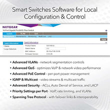 Load image into Gallery viewer, NETGEAR 10-Port Gigabit Ethernet Smart Managed Pro PoE Switch with Insight Cloud Management (GC510PP) - with 8 x PoE+ @ 195W, 2 x 1G SFP, Desktop/Rackmount
