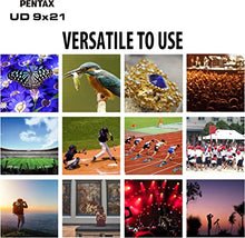 Load image into Gallery viewer, PENTAX Binoculars UD 9x21 Green. A bright, clear field of view, a compact, lightweight body with roof prism, Fully Multi-Coated optics provides excellent image performance. Concerts Sports Traveling.
