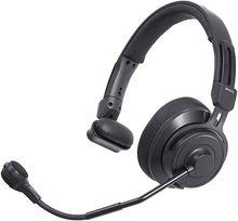 Load image into Gallery viewer, Audio-Technica BPHS2S-UT Single-Ear Broadcast Headset with Hypercardioid Dynamic Boom Microphone, Unterminated
