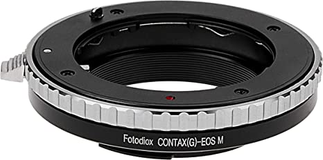 Fotodiox Lens Mount Adapter, Contax G Lens to EOS-M Camera Body