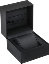 Load image into Gallery viewer, Rudiger Men&#39;s R3200-04-001.7 Hamelin Analog Display Quartz Black Watch
