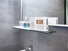 Load image into Gallery viewer, Sangean H201 Portable AM/FM/Weather Alert Digital Tuning Waterproof Shower Radio White
