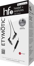 Load image into Gallery viewer, Etymotic Research ER23-HF3-BLACK Noise-Isolating In-Ear Earphones with 3 Button Microphone Control,Black,With Mic
