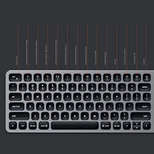 Load image into Gallery viewer, Satechi Compact Backlit Bluetooth Keyboard – Wireless Bluetooth 5.0 &amp; Multi-Device Sync – Compatible with 2020/2018 MacBook Air, 2020/2018 iPad Pro, 2020/2019 MacBook Pro, 2012 &amp; Later Mac Devices
