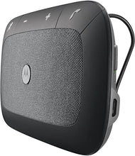 Load image into Gallery viewer, Motorola Mobile Accessories Sonic Rider SP-005BK/89589N Bluetooth Wireless In-Car Speakerphone New Version - Black - Retail, Silver
