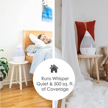 Load image into Gallery viewer, Crane Ultrasonic Cool Mist Humidifier, Filter-Free, 1 Gallon, for Home Bedroom Baby Nursery and Office, White
