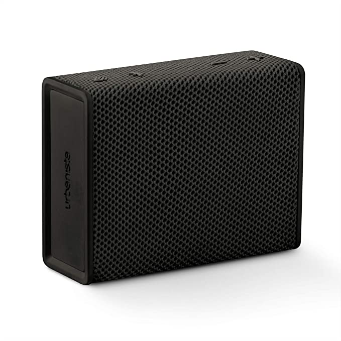 Urbanista Sydney Wireless Pocket-Sized Speaker Bluetooth 5.0, 5-Hour Play Time, Splash-Proof – Black