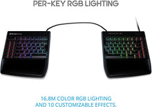 Load image into Gallery viewer, KINESIS GAMING Freestyle Edge RGB Split Mechanical Keyboard (MX Brown)
