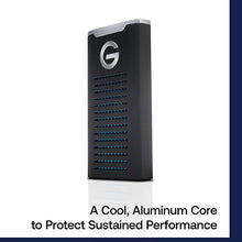Load image into Gallery viewer, G-Technology 1TB G-DRIVE mobile SSD Durable Portable External Storage - USB-C (USB 3.1), Up to 560 MB/s - 0G06053-1, black

