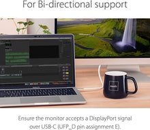 Load image into Gallery viewer, Moshi USB C to DisplayPort Cable 1.5m/5ft, Support 5K@60 Hz, 4K HDR, VESA Certified, Aluminum Housing, Thunderbolt 3 Compatible (Ensure Monitors Accept DisplayPort Signal)
