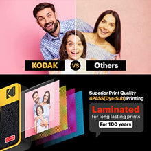 Load image into Gallery viewer, Kodak Mini Shot 3 Retro 3x3, Portable Wireless Instant Camera &amp; Photo Printer, Compatible with iOS, Android &amp; Bluetooth, Real Photo HD 4Pass Technology &amp; Laminated Finish, Premium Quality  White
