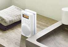 Load image into Gallery viewer, Sangean H205 AM/FM Weather Alert Waterproof Shower Radio White
