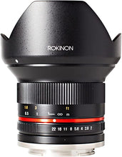 Load image into Gallery viewer, Rokinon 12mm F2.0 NCS CS Ultra Wide Angle Lens for Fuji X Mount Digital Cameras (Black) (RK12M-FX) - Fixed
