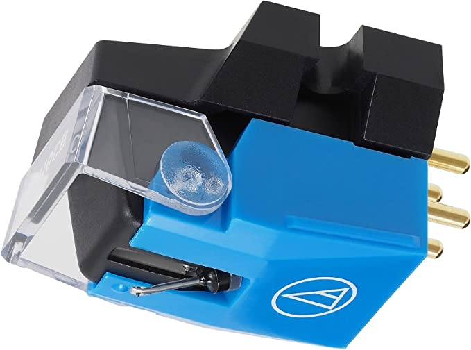 Audio-Technica VM610MONO Dual Moving Magnet Stereo Turntable Cartridge for Mono LP Blue