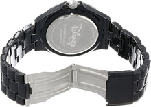 Load image into Gallery viewer, Disney Women&#39;s 56270-1B Mickey Mouse Rhinestone-Accented Black-Enamel Sparkle Watch
