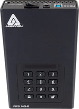 Load image into Gallery viewer, Apricorn Aegis Padlock 12 TB FIPS 140-2 Validated 256-Bit Encrypted Hard Drive (ADT-3PL256F-12TB)
