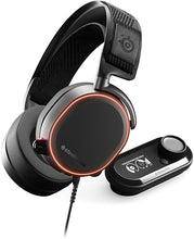 Load image into Gallery viewer, SteelSeries Arctis Pro + GameDAC Wired Gaming Headset - Certified Hi-Res Audio - Dedicated DAC and Amp - for PS5/PS4 and PC - Black
