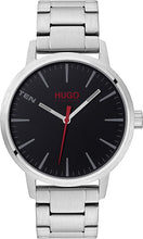 Load image into Gallery viewer, HUGO by Hugo Boss Men&#39;s #Stand Quartz Watch with Stainless Steel Strap, Silver, 20 (Model: 1530140)
