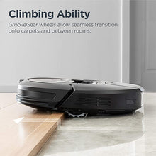 Load image into Gallery viewer, eureka Groove Robot Vacuum Cleaner, Wi-Fi Connected, App, Alexa &amp; Remote Controls, Self-Charging, NER300 , Black
