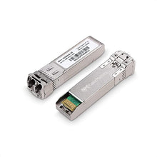 Load image into Gallery viewer, Cable Matters 2-Pack 10GBASE-SR SFP+ to LC Multi Mode 10G Fiber Transceiver Modular for Cisco, Ubiquiti, TP-Link, Huawei, Mikrotik, Netgear, and Supermicro Equipment
