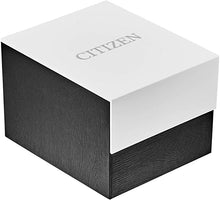 Load image into Gallery viewer, Citizen Eco-Drive Corso Quartz Mens Watch, Stainless Steel with Leather strap, Classic, Black (Model: BM7190-05A)
