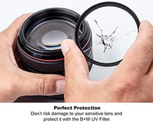 Load image into Gallery viewer, B + W 67mm UV Protection Filter (010) for Camera Lens – Standard Mount (F-PRO), E Coating, 2 Layers Resistant Coating, Photography Filter, 67 mm, Clear Protector
