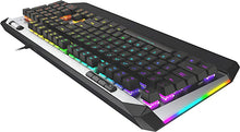 Load image into Gallery viewer, Patriot Viper Gaming V765 Mechanical RGB Illuminated Gaming Keyboard w/Media Controls - Kailh Box Switches, 104-Standard Keys, Removable Magnetic Palm Rest
