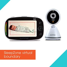 Load image into Gallery viewer, Summer Infant Baby Pixel Zoom HD Video Baby Monitor with 5&quot; Display &amp; Remote Steering Camera, Clearer Nighttime Views &amp; SleepZone Boundary Alerts, High Definition
