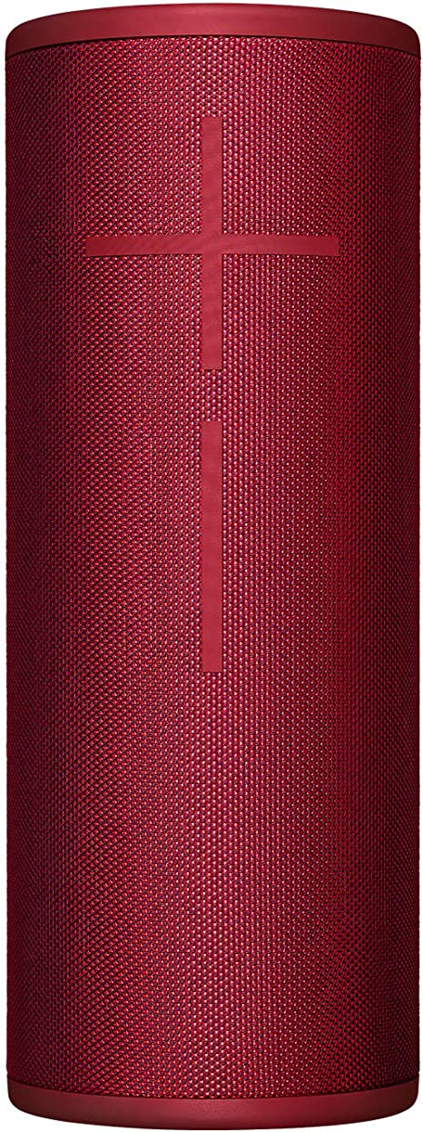 Ultimate Ears MEGABOOM 3 Portable Wireless Bluetooth Speaker (Powerful Sound + Thundering Bass, Bluetooth, Magic Button, Waterproof, Battery 20 hours) - Sunset Red