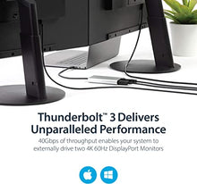 Load image into Gallery viewer, StarTech.com Thunderbolt 3 to Dual DisplayPort Adapter 4K 60Hz - Thunderbolt 3 Certified - Dual Monitor DisplayPort 1.2 Video Converter - Mac &amp; Windows Compatible - Dual 4K DisplayPort (TB32DP2T)

