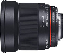 Load image into Gallery viewer, Rokinon 16M-C 16mm f/2.0 Aspherical Wide Angle Lens for Canon EF Cameras
