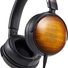 Load image into Gallery viewer, Audio-Technica ATH-WP900 Over-Ear High-Resolution Headphones, Flame Maple/Black
