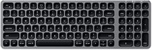 Load image into Gallery viewer, Satechi Compact Backlit Bluetooth Keyboard – Wireless Bluetooth 5.0 &amp; Multi-Device Sync – Compatible with 2020/2018 MacBook Air, 2020/2018 iPad Pro, 2020/2019 MacBook Pro, 2012 &amp; Later Mac Devices
