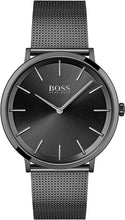 Load image into Gallery viewer, BOSS Black Men&#39;s Quartz Watch with Stainless Steel Strap, Black, 20 (Model: 1513826)
