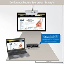 Load image into Gallery viewer, StarTech.com Conference Table Connectivity Pop up Box with AV and Data Ports - HDMI, VGA, Component, MDP to HDMI Output (BOX4HDECP)
