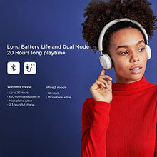 Load image into Gallery viewer, Libratone Q Adapt Active Noise Cancelling Headphones, Wireless Bluetooth Over Ear Headset w/Mic, CSR 8670 Chip, aptX Lossless Hi-Fi Sound with Deep Bass, 20 Hours Playtime for Travel work TV-White
