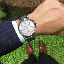 Load image into Gallery viewer, FEICE Automatic Watch for Men Bauhaus Watch Mens Mechanical Watch Stainless Steel Domed Mirror Analog Casual Dress Watches Unisex -FM202 (42mm)
