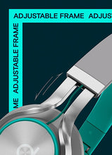 Load image into Gallery viewer, Artix CL750 Foldable Noise Isolating On Ear Headphones Wired with Microphone and Volume Control, Stereo Head Phones Corded with Adjustable Headband for Computer, Laptop and Cell Phone (Turquoise/Gray)
