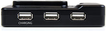 Load image into Gallery viewer, StarTech.com 7 Port USB Hub - 2 x USB 3A, 4 x USB 2A, 1 x Dedicated Charging Port - Multi Port Powered USB Hub with 20W Power Adapter (ST7320USBC) Black
