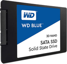 Load image into Gallery viewer, Western Digital 500GB WD Blue 3D NAND Internal PC SSD - SATA III 6 Gb/s, 2.5&quot;/7mm, Up to 560 MB/s - WDS500G2B0A
