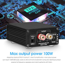 Load image into Gallery viewer, Nobsound 100W Full Frequency Mono Channel Digital Power Amplifier Audio Mini Amp (Black)
