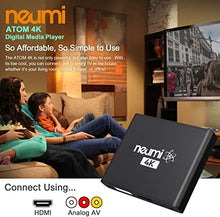 Load image into Gallery viewer, NEUMI Atom 4K Ultra-HD Digital Media Player for USB Drives and SD Cards - with HDMI and Analog AV, Automatic Playback and Looping Capability

