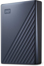 Load image into Gallery viewer, WD 5TB My Passport Ultra Blue Portable External Hard Drive HDD, USB-C and USB 3.1 Compatible - WDBFTM0050BBL-WESN
