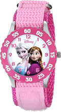 Load image into Gallery viewer, Disney Kids&#39; Frozen Stainless Steel Analog Quartz Watch with Nylon Strap
