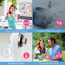 Load image into Gallery viewer, VTech VM351-2 Video Baby Monitor with Interchangeable Wide-Angle Optical Lens and Standard Optical Lens
