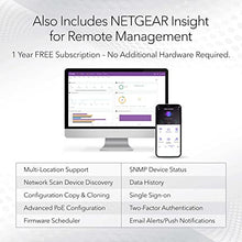 Load image into Gallery viewer, NETGEAR 10-Port Gigabit Ethernet Smart Managed Pro PoE Switch with Insight Cloud Management (GC510PP) - with 8 x PoE+ @ 195W, 2 x 1G SFP, Desktop/Rackmount
