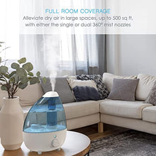 Load image into Gallery viewer, Pure Enrichment® MistAire™ XL Ultrasonic Cool Mist Humidifier - All Day Operation for Large Rooms, 1 Gallon Tank, Variable Mist Control, Automatic Shut-Off, Whisper Quiet, and Optional Night Light
